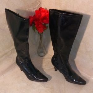 Franco Sarto Black Knee High